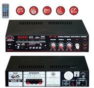 CLE CR-89(BT) แอมป์ แอมป์คาราโอเกะ500W P.M.P.O รับFMได้ รองรับ USB Micro SD CARD BLUETOOTH CR-89(B