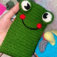 FROG CROCHET CALCULATOR CASING POWERBANK