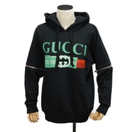 GUCCI GG 雙 G 標誌口紅圖案連帽衛衣套頭衫RED白色 XXS 155/80Y 拉鍊短袖雙向互鎖 G 棉黑色連帽衫 743404 XJFIX 1082
