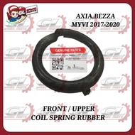 COIL SPRING RUBBER ORIGINAL PERODUA AXIA BEZZA MYVI 2017-2020 (FRONT)(UPPER) NEW GETAH SPRING (48157
