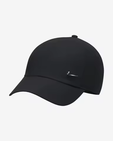 Nike Dri-FIT Club Breathable, Quick-Drying Soft-Top Metal Nike Swoosh Sports Cap