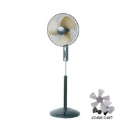 KDK P40US Spare Part - 16" Fan Blade, Spinner, Clutch Nut, Guard Fitter, Blade Support