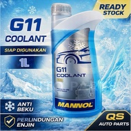MANNOL G11 Coolant 4211 1L | Blue | Ready to Use | Antifreeze | Made In Germany