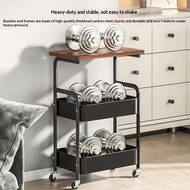Kitchen storage rack trolley floor-standing living room mobile bathroom  bedroom multi-layer storage