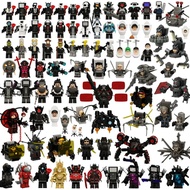 Skibidi Toilet Action Figure Spider Monitors People Spider Speaker Man Gman Building Block Collectio