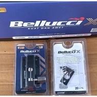 Bellucci 2 inch BLACK latch | BELLUCCI A38-2 BLK Latch | Black Window Slot | Black Door Slot