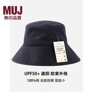 2024new หมวกชาวประมง MUJI MUJI รางน้ำใหญ่บังแดดครีมกันแดดฤดูใบไม้ผลิและในช่วงฤดูร้อนสำหรับผู้ชายและผู้หญิงป้องกันรังสีอัลตราไวโอเลตหมวกปั่นจักรยานกลางแจ้ง UNIQLO Mizuno Decathlon Muji
