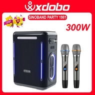 Loa Bluetooth Karaoke Xdobo Party 1981 300W Siêu Trầm Bản nâng cấp của Xdobo King max Mirage X8 Pro 