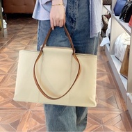 愛馬仕Hermes 帆布托特包 米白色帆布包