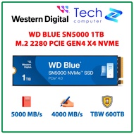 WD Blue SN5000 1TB SSD Hard Drive – M.2 2280 PCIe Gen4 x4 NVMe (Read 5000MB/s – Write 4000MB/s)