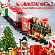 Christmas Electric Rail Train Kit Electric Sound Light Can Hang Christmas Tree Decoration Christmas 