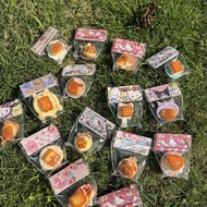 Silicone small nose baguette bread series, food toys, pinching, mud feeling, physical color blind bo