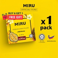 Miru Halal Premium Durian Coklat (Durian Chocolate) 95g