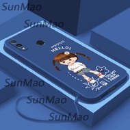 Huawei Nova 3i ป้องกันกล้องเคสโทรศัพท์เคสนิ่ม TPU เคสรูปผู้หญิง