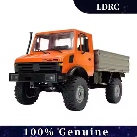LDRC 1/12 Scale 4WD RC Crawler with Differential Lock 2.4Ghz RTR Remote Control Truck, Off-Road Rock