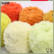 SUHE Fur Yarn, Long Haired Soft Fluffy Fluffy Yarn, Comfortable Thread Handmade 100g DIY Handicrafts