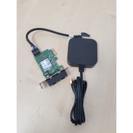 Dell 0084W9 PCI-E Wireless Low Profile Bracket with Antenna 8265NGW 0GJRH7 *Refurbished*