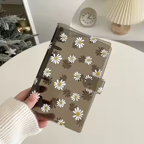 2026 TransparenDaisy Notebook Planner Organizer Binder Books Journal Sketchbook Accessories Diary Of