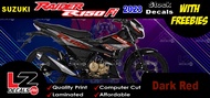 Suzuki Raider R150 Fi (2023) Stock Decals / Stickers with Freebies