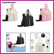 [Sharprepublic] Pickleball Bag Pickleball Racket Bag Tennis Bag Gym Bag Shoulder Bag Zipper Closure 