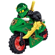 Mainan brick Minifigure ninjago motor naga dragon Mini craft balok susun merakit diy