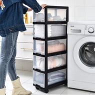 Others - 衛生間浴室夾縫收納窄櫃 冰箱洗衣機客廳縫隙收納櫃（快遞送貨上門）（平行進口）