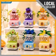 【Mini Gacha】 Gacha Building Blocks Collection Building Blocks Kid Claw Machine Present Model Brick T