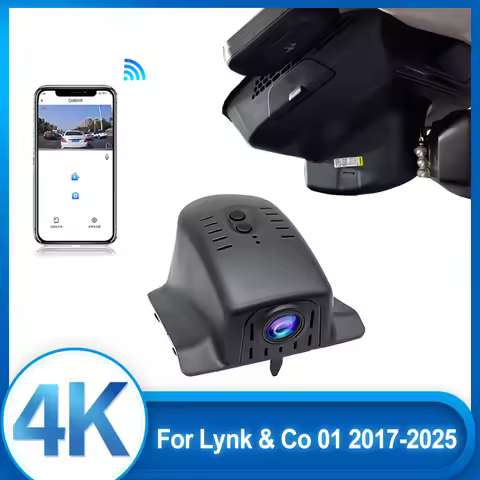 New 4K Plug and Play Dash Cam Video Recorder Wifi Car DVR Camera for Lynk & Co 01 2017-2025 for Lynk