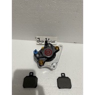 Brembo 2-Piston Caliper with Big Logo, Includes Bracket and Bolts for Supra 125/Karisma/Revo Old Mod