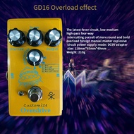 TECHCHIP-Electric Guitar Effect Pedal Low Gain Overdrive  Built-inFever Circuit Metal Overdrive Effe