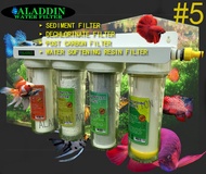 Aquarium Water Filter#5 /4-STAGEA FOR AQUARIUM DESIGN  Remove Chlorine &amp; Water Aligment WATER FILTER /Water Filtration