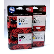 Hp 685 Black/Colour Cartridges
