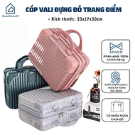 Cốp Vali Đựng Mĩ Phẩm Đồ Trang Điểm Du Lịch Cao Cấp - Vali Đựng Hành Lí Xách Tay , Vali Mini - HÀNG 