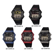 Casio AE-1300 Series Digital Men's Watch Resin Strap 10 Years Battery Life AE-1300WH-1A AE-1300WH-2A