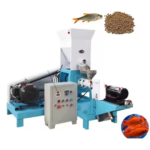 Fodder Pellet Machine Floating Fish Feed Extruder