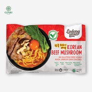 Ladang Lima Gluten Free Korean Noodle Korean Noodle Soup/ (Beef & Mushroom) - 94 g Instant Noodle