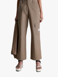 CALVIN KLEIN JEANS - COTTON CANVAS CARGO PANTS
