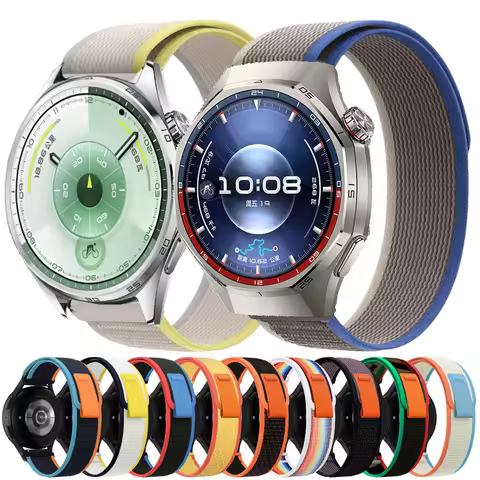 Nylon Loop Band for Huawei GT 6 46mm Sport Strap For Huawei Watch 5 4 4Pro 3 3Pro GT6 GT6Pro GT5 GT5