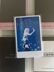 BLACKPINK Rosé born pink 演唱會小卡