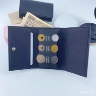 Travel Wallet Coin Portable Japanese Coin Purse Portable Tri-fold Wallet Coin Classification Storage