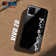 HP Casing VIVO V20 Softcase VIVO V2025 V2024 Glossy Case Shiny Glass Casing Protective Mobile Phone 