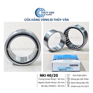 Needle roller bearing, cylindrical roller NKI 40/20 (40x55x20) NK 45/20 (45x55x20) (NT)