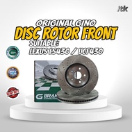 GINO DISC ROTOR (FRONT) FOR LEXUS LS430 UCF430