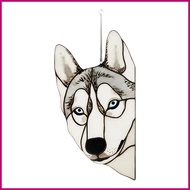Sun Catcher For Window 2D Acrylic Dog Themed Memorial Sun Catcher Garden Decor Ornament Stained Hand
