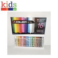 Colleen Large Stick Oil Pastel 16 Colours - Kids Ink