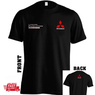 Mitsubishi Lancer Evolution Final Edition Ralliart Racing Men Motorsport Honda Subaru Cotton T shirt  ยูนิเซ็กส์ ราคาถูก【เสื้อยืดไทยแลนด์】