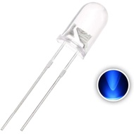 [10pcs] White LED 5mm Ultra Bright Clear LED Diode Bluebiru 10pcs