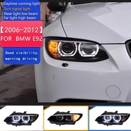 Car Model for BMW E92 Headlights 2006-2012 E93 Headlight 330i 335i DRL Hid Head Lamp Angel Eye Bi Xe