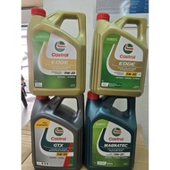 CASTROL GTX / MAGNATEC & EDGE ENGINE OIL - 0W20 / 5W30