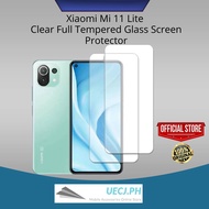 Xiaomi Mi 11 Lite / MI 12 LITE Clear Full Tempered Glass Premium Screen Protector w/ Punch Hole